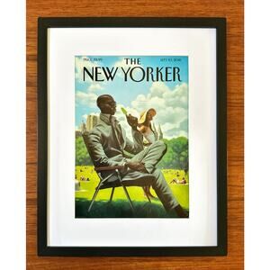 Framed 2018 The New Yorker Magazine Sept 10 Savoring Summer Kadir Nelson